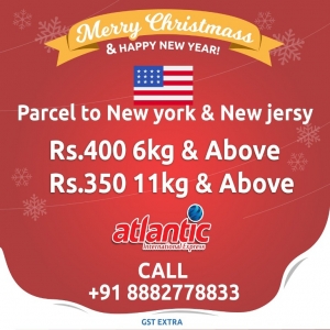 This Christmas, get exciting offers on International courier